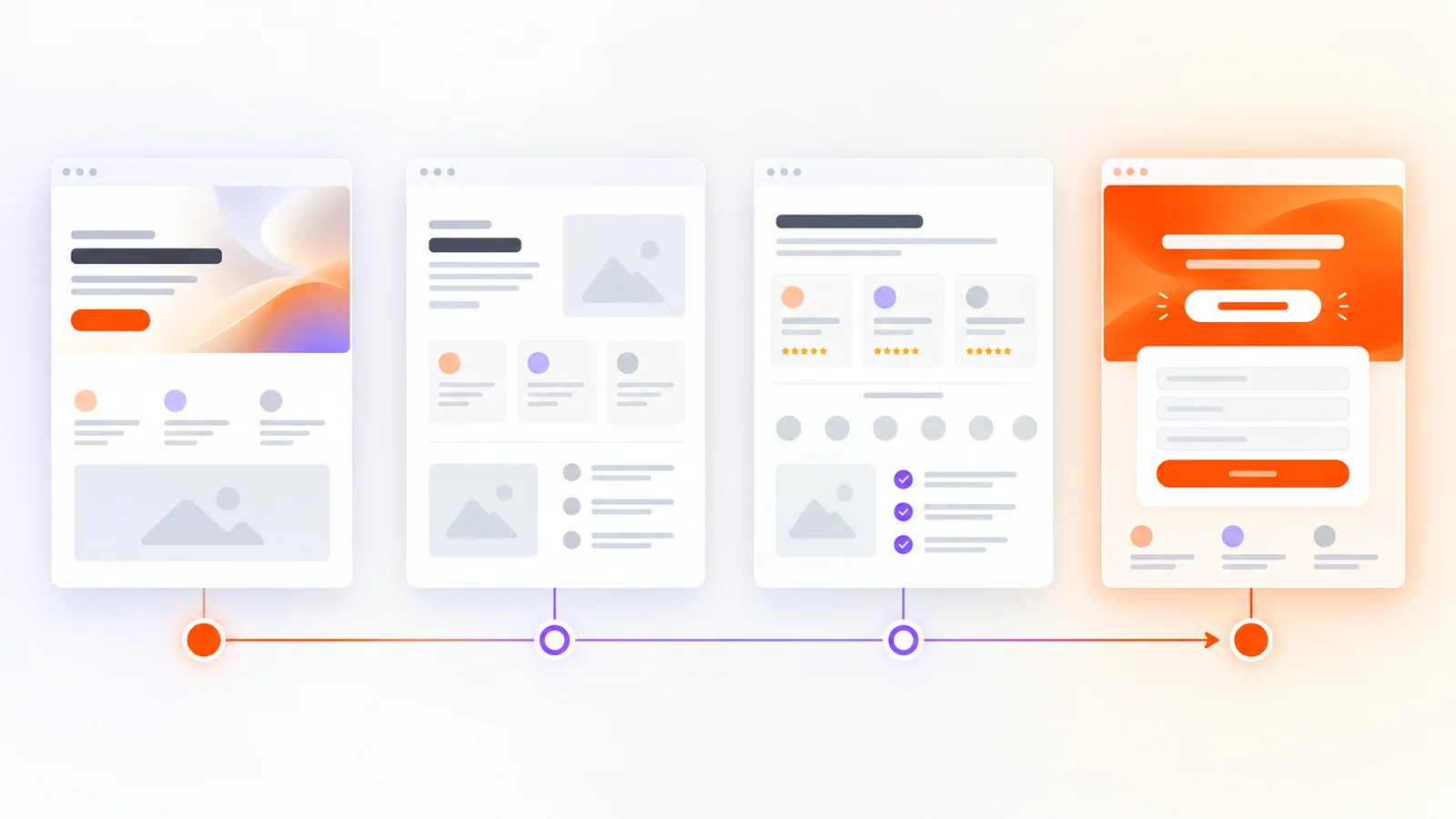 Interface de site web